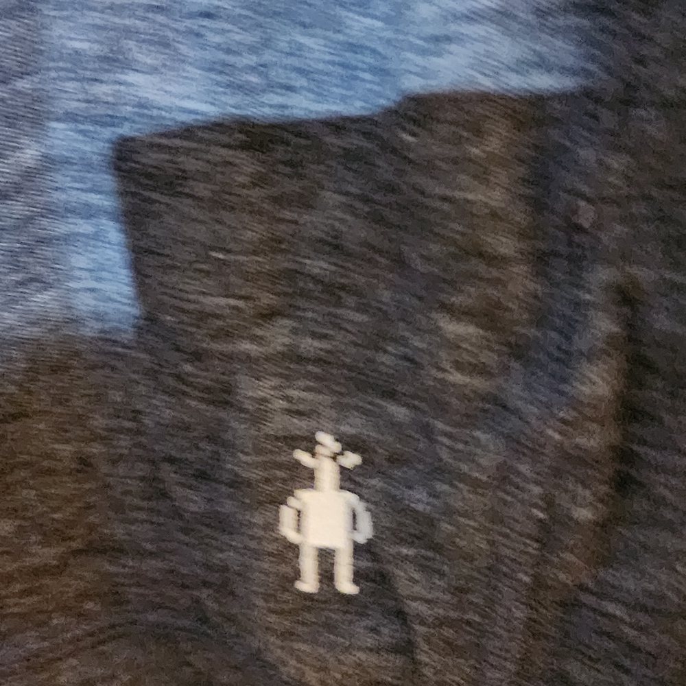 Smartwool Women's Charcoal Long Sleeve Half-Zip Top - Picture 4 of 4